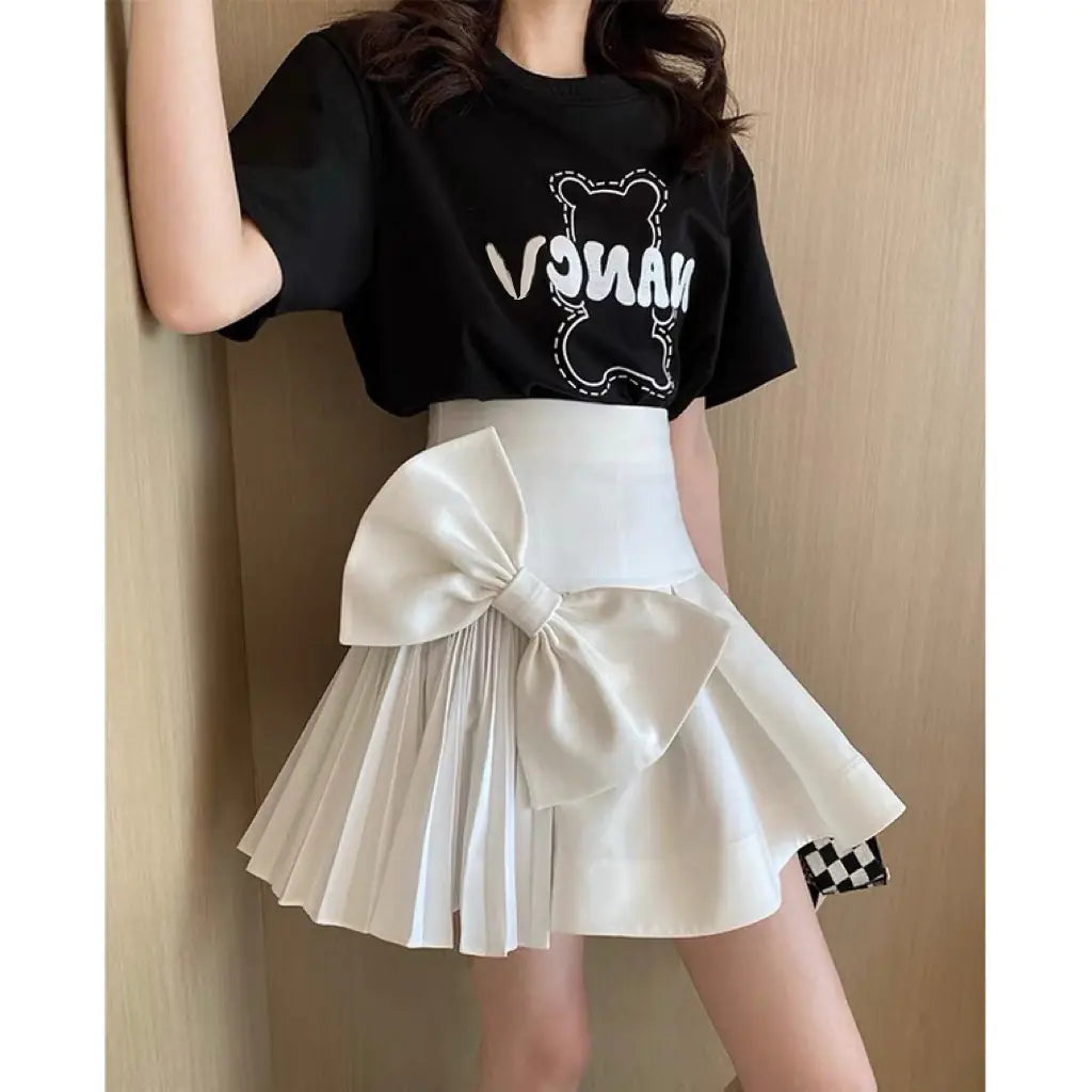 Elegant High Waist Chic Skirt